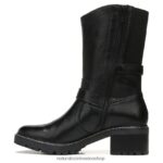 botas | botín de garra 60D4P0685 Naturalizer mujer cuero negro - Imagen 3