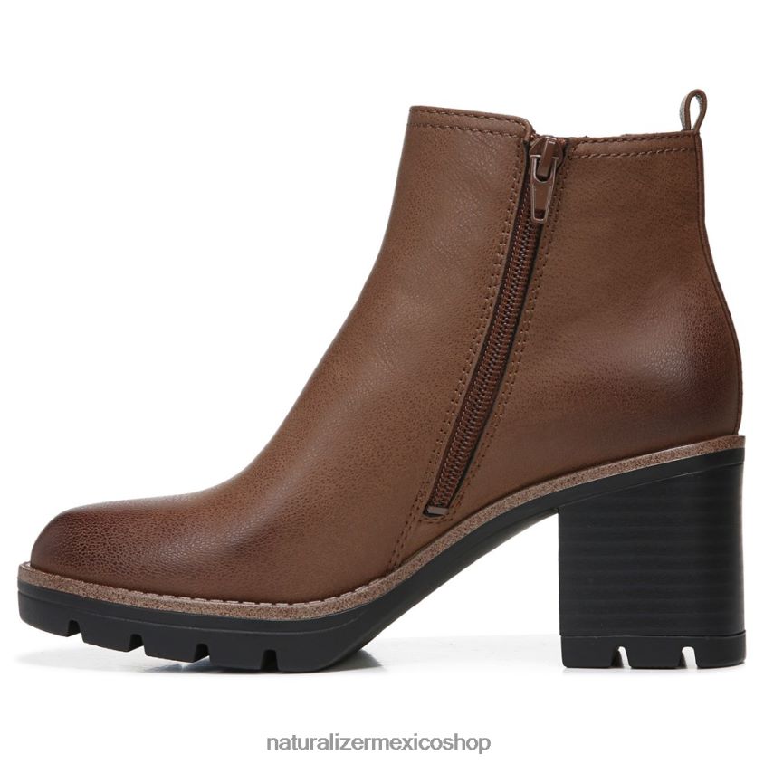 botas | botín de madalynn gore 60D4P0594 Naturalizer mujer sintético suave bronceado - Imagen 3