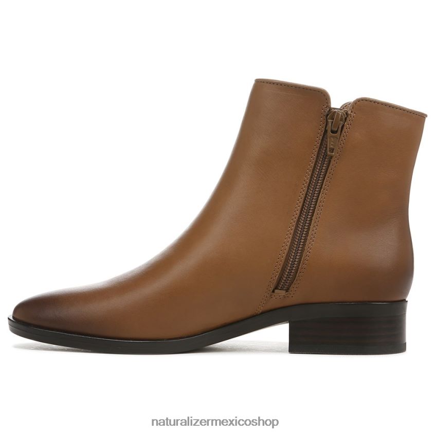 botas | botín de robyn 60D4P0658 Naturalizer mujer cuero marrón té inglés - Imagen 3