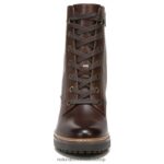 botas | callie botín 60D4P0237 Naturalizer mujer barra de chocolate de cuero - Imagen 5