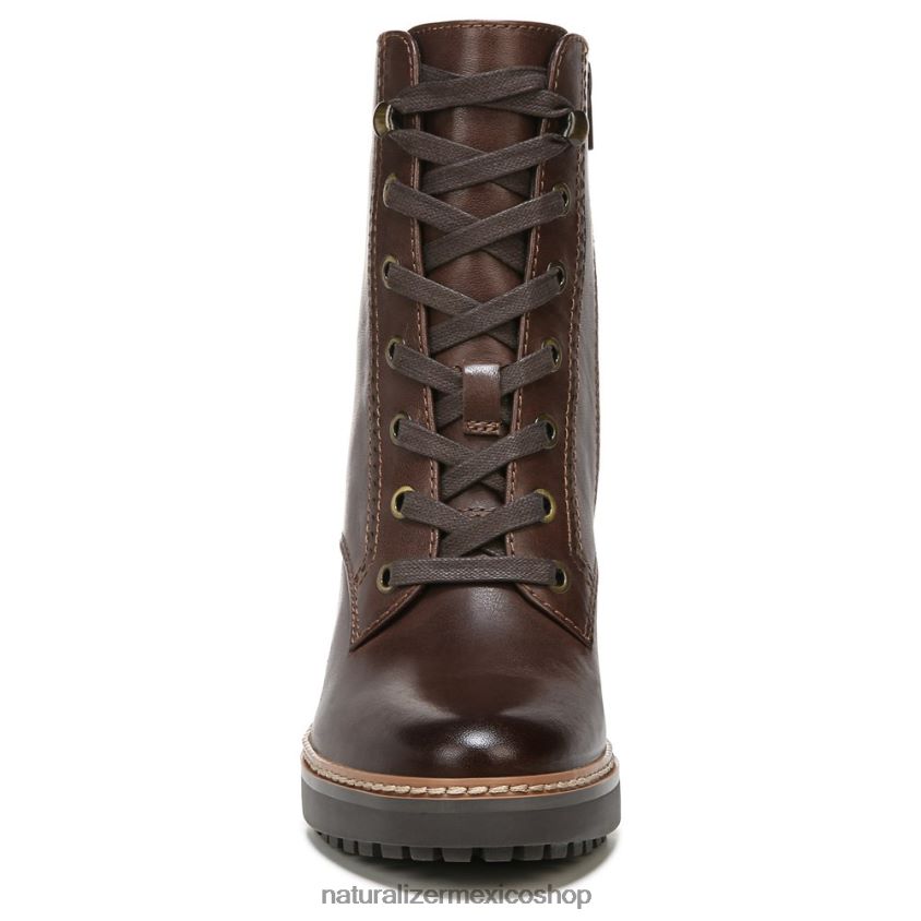 botas | callie botín 60D4P0237 Naturalizer mujer barra de chocolate de cuero - Imagen 5