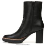 botas | catie botín 60D4P0665 Naturalizer mujer cuero negro - Imagen 3