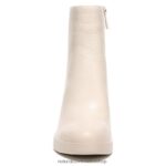 botas | gen n alcance botín 60D4P0646 Naturalizer mujer cuero beige porcelana - Imagen 5