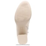 botas | gen n alcance botín 60D4P0646 Naturalizer mujer cuero beige porcelana - Imagen 7