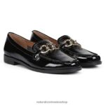 mocasines | 27 editar mocasín sevyn 60D4P0198 Naturalizer mujer charol negro