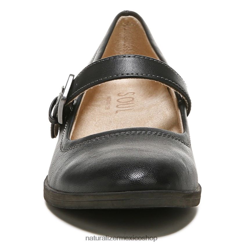 mocasines | alma ramona merceditas planas 60D4P0347 Naturalizer mujer sintético liso negro - Imagen 5