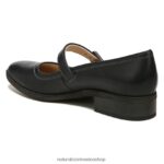 mocasines | alma ramona merceditas planas 60D4P0347 Naturalizer mujer sintético liso negro - Imagen 8