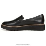 mocasines | mocasín adiline 60D4P0168 Naturalizer mujer cuero negro - Imagen 3