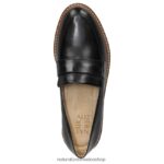 mocasines | mocasín adiline 60D4P0168 Naturalizer mujer cuero negro - Imagen 4