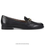 mocasines | mocasín aserrador 60D4P0401 Naturalizer mujer cuero negro - Imagen 2