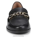 mocasines | mocasín aserrador 60D4P0401 Naturalizer mujer cuero negro - Imagen 5