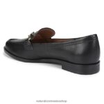 mocasines | mocasín aserrador 60D4P0401 Naturalizer mujer cuero negro - Imagen 8
