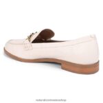mocasines | mocasín aserrador 60D4P0403 Naturalizer mujer cuero perlado - Imagen 8