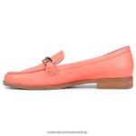 mocasines | mocasín aserrador 60D4P0404 Naturalizer mujer piel de melocotón coral - Imagen 3