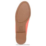 mocasines | mocasín aserrador 60D4P0404 Naturalizer mujer piel de melocotón coral - Imagen 7