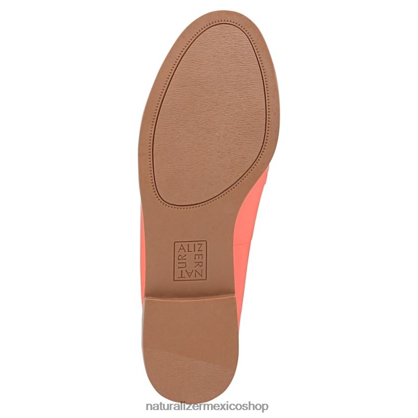 mocasines | mocasín aserrador 60D4P0404 Naturalizer mujer piel de melocotón coral - Imagen 7