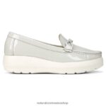 mocasines | mocasín luanna 60D4P039 Naturalizer mujer cuero gris - Imagen 2