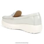 mocasines | mocasín luanna 60D4P039 Naturalizer mujer cuero gris - Imagen 8