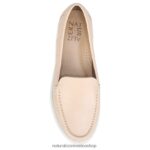 mocasines | mocasín luanna 60D4P040 Naturalizer mujer cuero beige - Imagen 4
