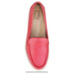 mocasines | mocasín luanna 60D4P041 Naturalizer mujer cuero rojo - Imagen 4