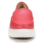 mocasines | mocasín luanna 60D4P041 Naturalizer mujer cuero rojo - Imagen 5