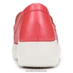 mocasines | mocasín luanna 60D4P041 Naturalizer mujer cuero rojo - Imagen 6