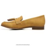 mocasines | mocasín marco 60D4P0604 Naturalizer mujer nubuck sintético caléndula - Imagen 3