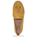 mocasines | mocasín marco 60D4P0604 Naturalizer mujer nubuck sintético caléndula - Imagen 4