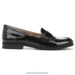 mocasines | mocasín milo 60D4P0395 Naturalizer mujer charol negro - Imagen 2