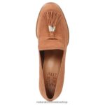 mocasines | mocasín trixie 60D4P0654 Naturalizer mujer gamuza de té inglés - Imagen 4