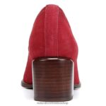 mocasines | mocasín trixie 60D4P0655 Naturalizer mujer ante rojo rubí - Imagen 6
