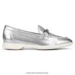 mocasines | mocasines sin cordones Ravenna 60D4P076 Naturalizer mujer plata - Imagen 2