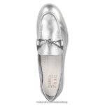 mocasines | mocasines sin cordones Ravenna 60D4P076 Naturalizer mujer plata - Imagen 4