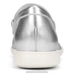 mocasines | mocasines sin cordones Ravenna 60D4P076 Naturalizer mujer plata - Imagen 6
