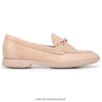 mocasines | mocasines sin cordones Ravenna 60D4P078 Naturalizer mujer cuero beige - Imagen 2