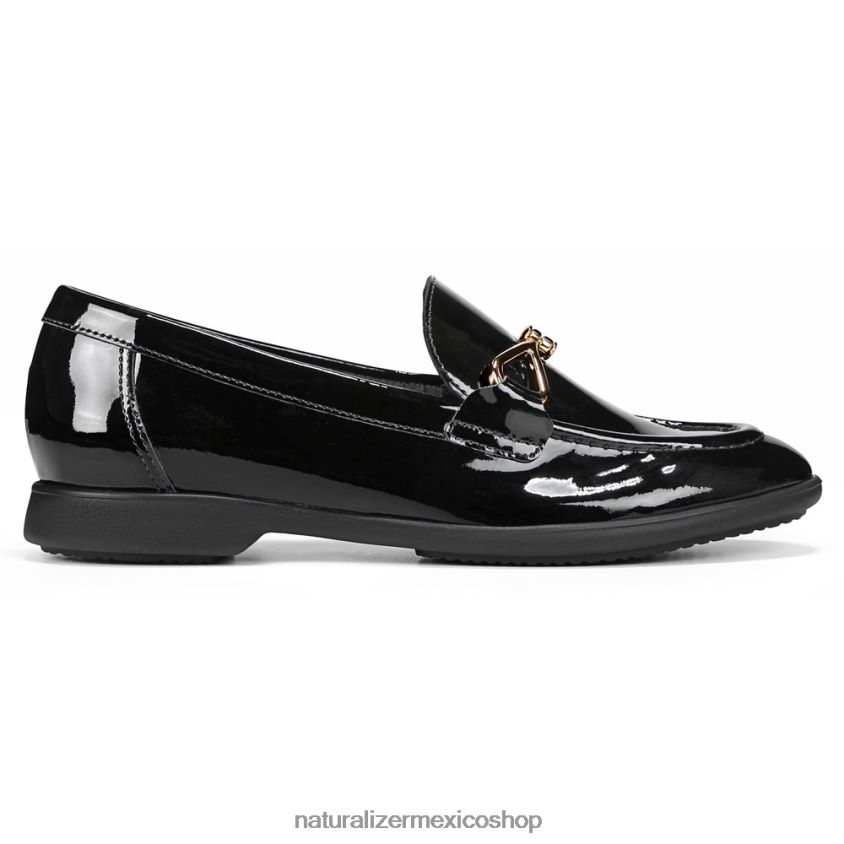 mocasines | mocasines sin cordones Ravenna 60D4P079 Naturalizer mujer charol negro - Imagen 2
