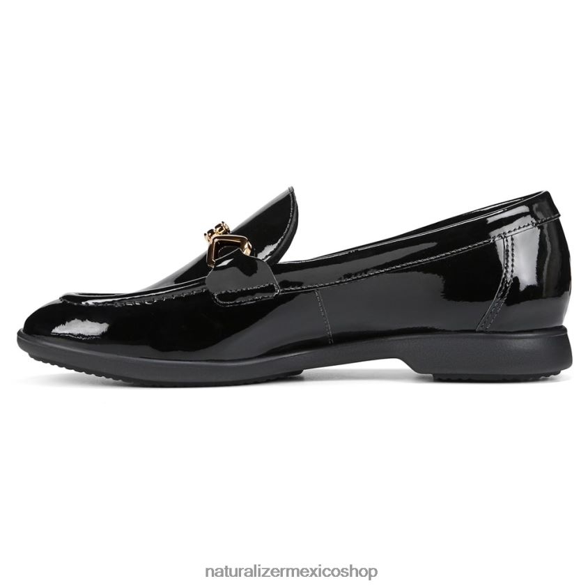 mocasines | mocasines sin cordones Ravenna 60D4P079 Naturalizer mujer charol negro - Imagen 3