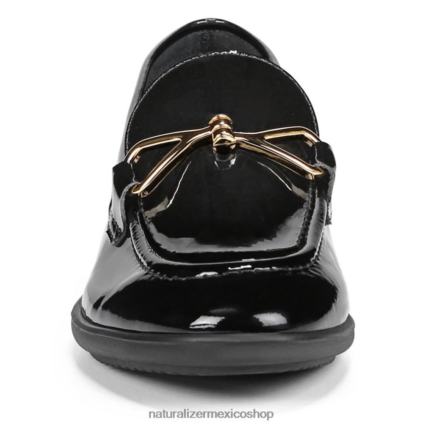 mocasines | mocasines sin cordones Ravenna 60D4P079 Naturalizer mujer charol negro - Imagen 5