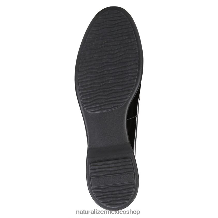 mocasines | mocasines sin cordones Ravenna 60D4P079 Naturalizer mujer charol negro - Imagen 7