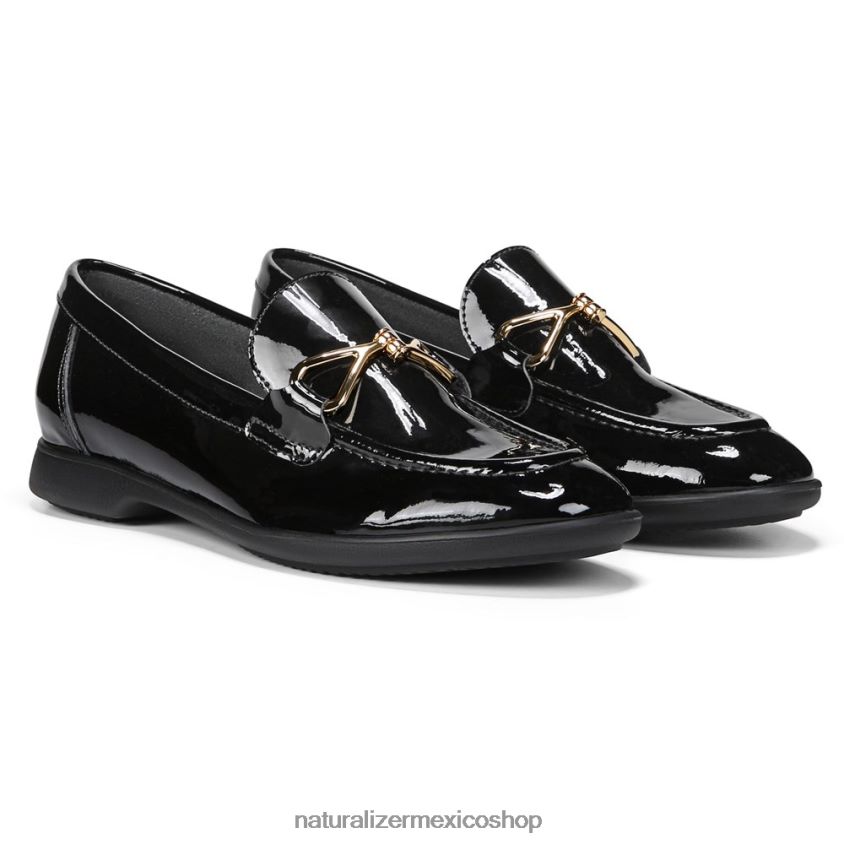 mocasines | mocasines sin cordones Ravenna 60D4P079 Naturalizer mujer charol negro - Imagen 1