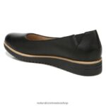 pisos | alma idea bailarina plana 60D4P0364 Naturalizer mujer sintético negro - Imagen 8