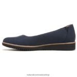 pisos | alma idea bailarina plana 60D4P0366 Naturalizer mujer azul marino sintético - Imagen 3