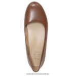 pisos | bailarinas maxwell 60D4P0176 Naturalizer mujer cuero de nuez de brasil - Imagen 3