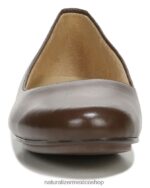 pisos | bailarinas maxwell 60D4P0182 Naturalizer mujer cuero moca - Imagen 5