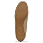 pisos | bailarinas maxwell 60D4P0186 Naturalizer mujer cuero dorado claro - Imagen 7