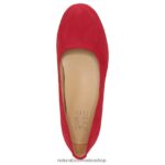 pisos | bailarinas maxwell 60D4P0188 Naturalizer mujer salsa picante de cuero - Imagen 4