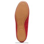 pisos | bailarinas maxwell 60D4P0188 Naturalizer mujer salsa picante de cuero - Imagen 7