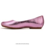 pisos | bailarinas maxwell 60D4P0189 Naturalizer mujer cuero rosa salvaje - Imagen 3
