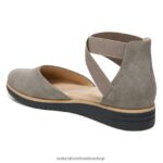pisos | introducción del alma plana 60D4P0330 Naturalizer mujer nubuck sintético gris - Imagen 8
