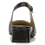 pisos | lesley vestido plano 60D4P0588 Naturalizer mujer cuero negro - Imagen 6